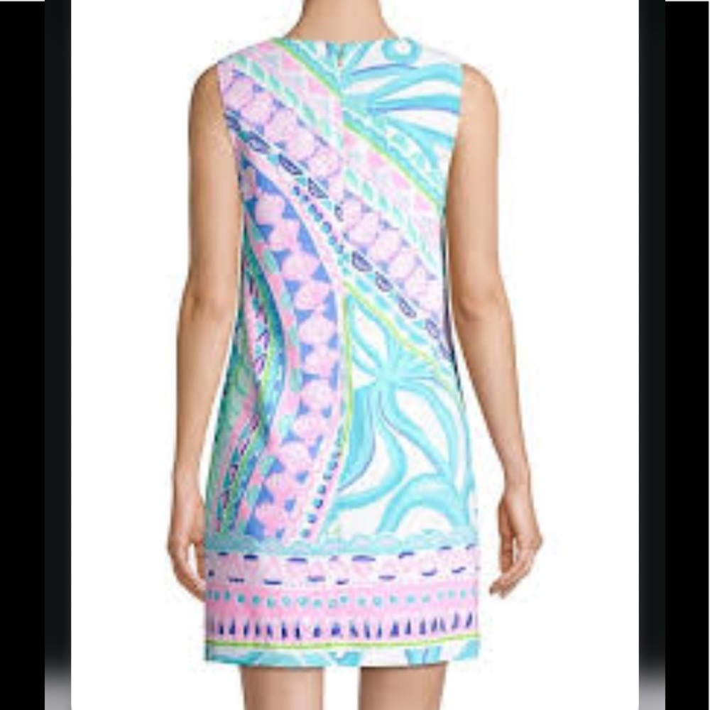 Lilly Pulitzer Narissa Stretch Shift Dress - Picture 8 of 8